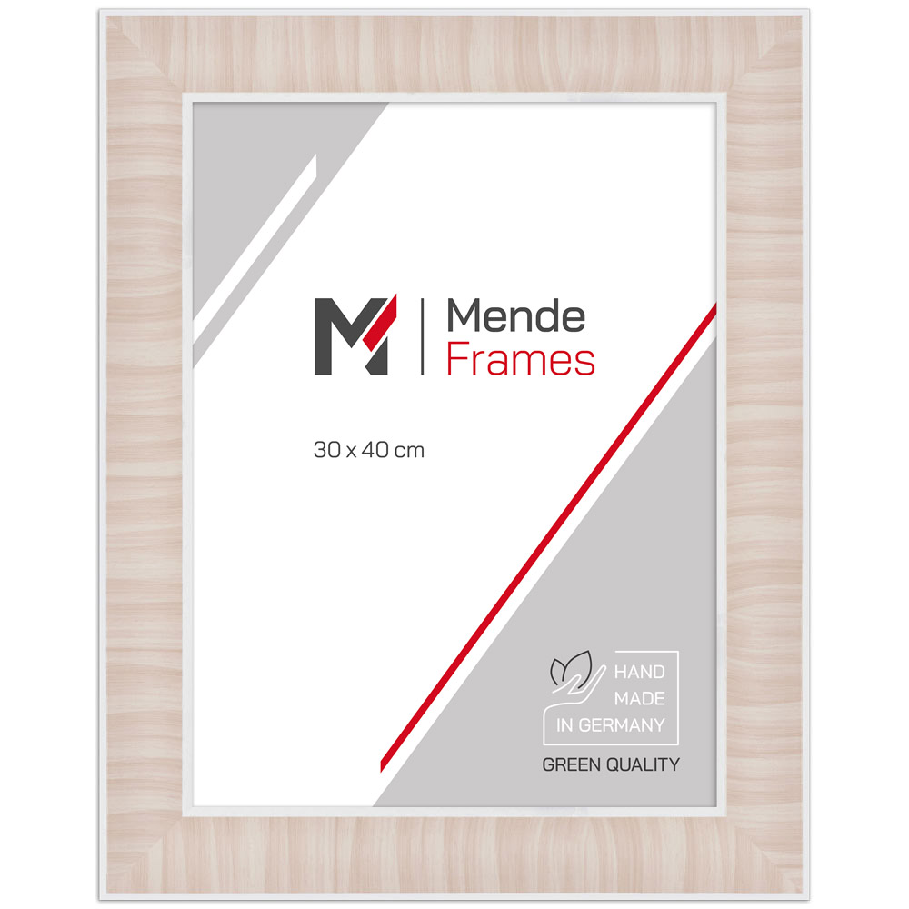 Cornice esclusiva in legno Gerolnu 84,1x118,9 cm (A0) | marrone | vetro artificiale
