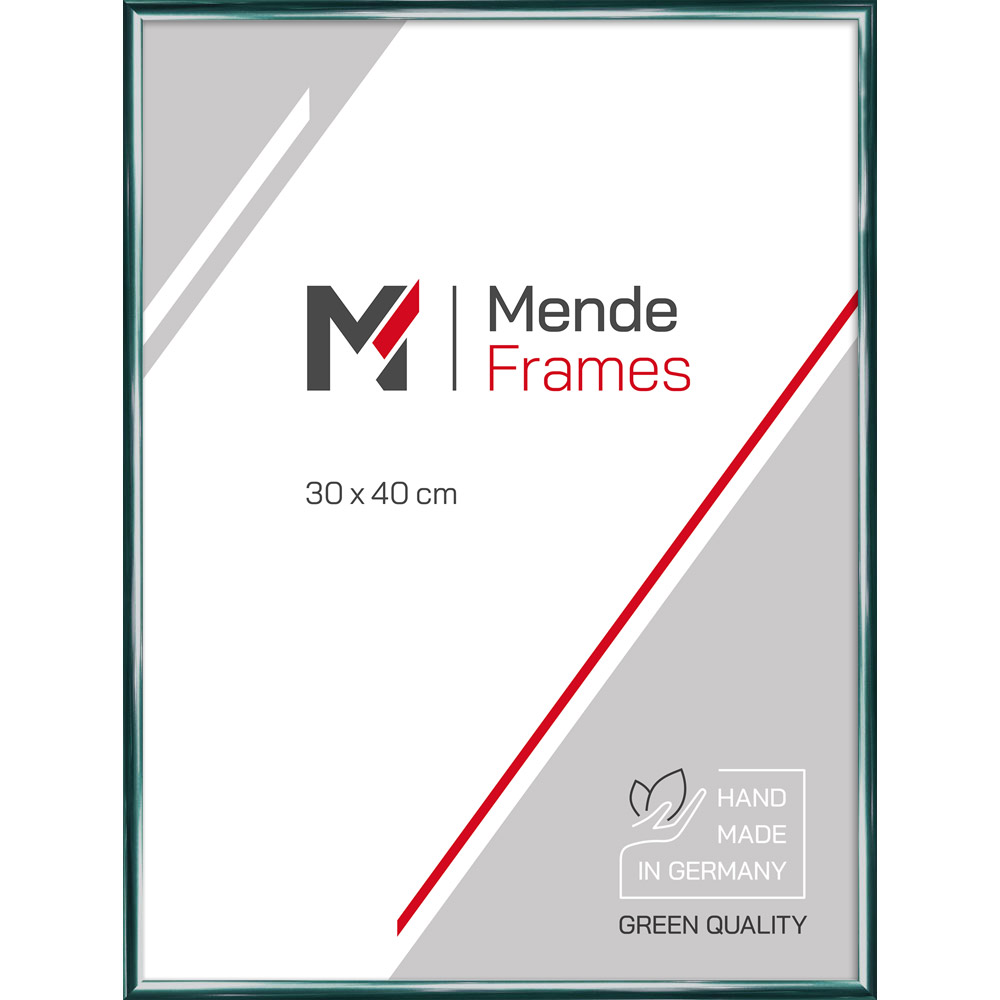 Cornice in alluminio Arun 28x35 cm | verde | Vetro standard