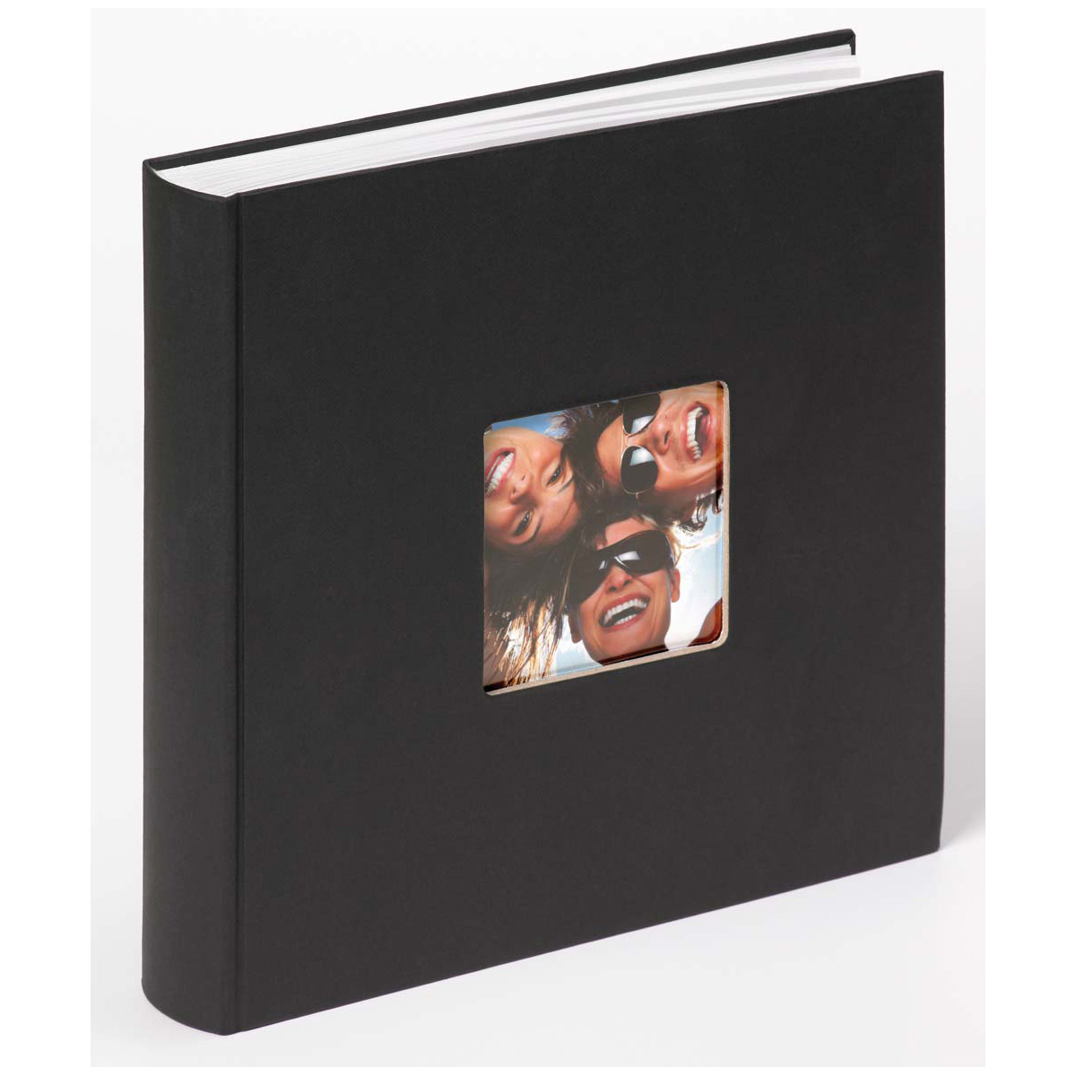 Walther Album di foto Fun di 100 pagine, 30x30 cm 30x30 cm - nero